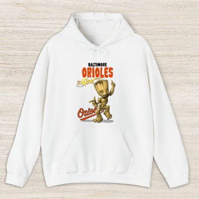 Groot MLB Baltimore Orioles Unisex Hoodie TAH12983