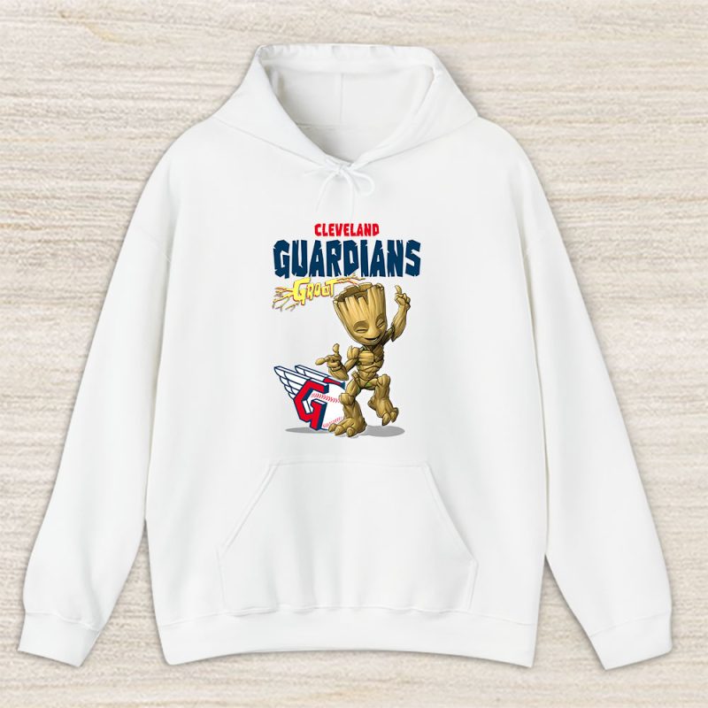 Groot MLB Cleveland Guardians Unisex Hoodie TAH13007