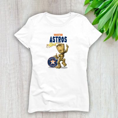 Groot MLB Houston Astros Lady T-Shirt Women Tee LTL13049