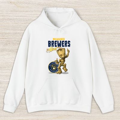 Groot MLB Milwaukee Brewers Unisex Hoodie TAH13083