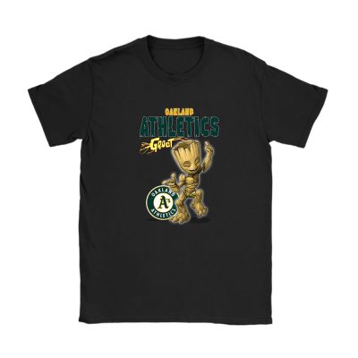 Groot MLB Oakland Athletics Unisex T-Shirt Cotton Tee TAT13129