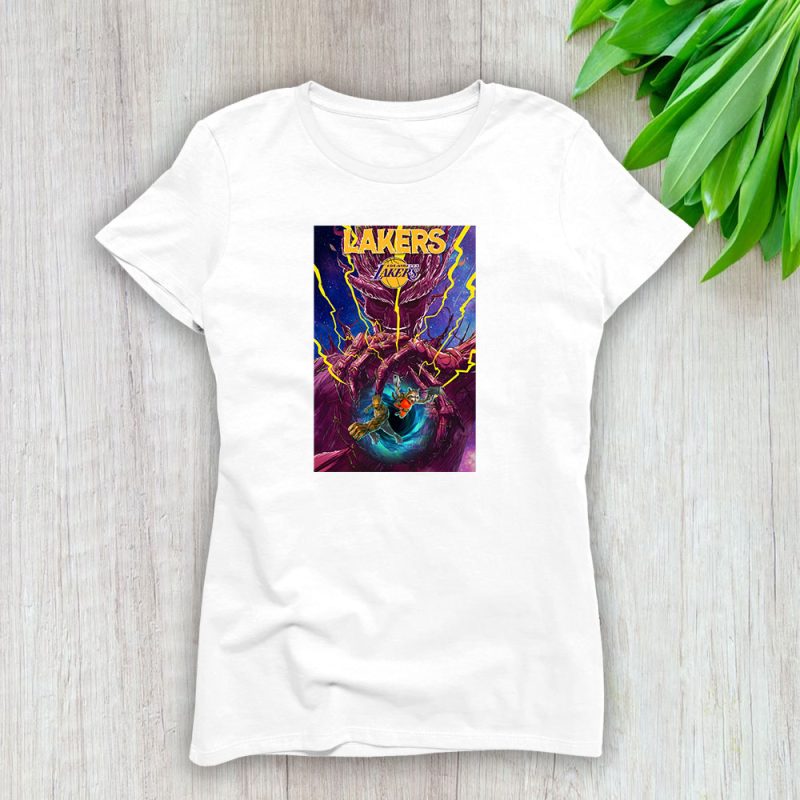 Groot NBA Los Angeles Lakers Lady T-Shirt Women Tee LTL13078