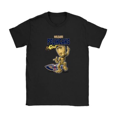 Groot NBA New Orleans Pelicans Unisex T-Shirt Cotton Tee TAT13116