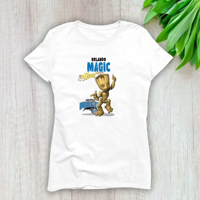 Groot NBA Orlando Magic Lady T-Shirt Women Tee LTL13130