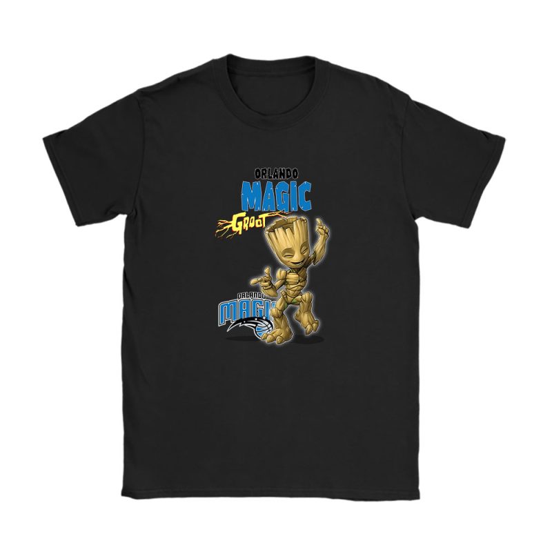 Groot NBA Orlando Magic Unisex T-Shirt Cotton Tee TAT13130