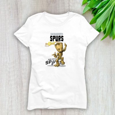 Groot NBA San Antonio Spurs Lady T-Shirt Women Tee LTL13170