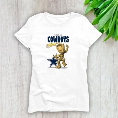 Groot NFL Dallas Cowboys Lady T-Shirt Women Tee LTL13024