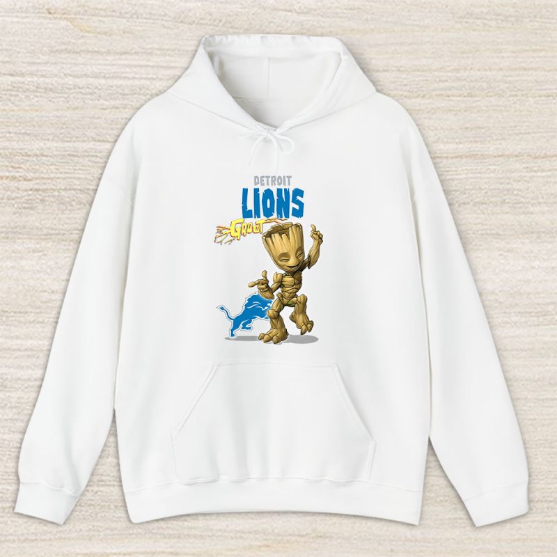 Groot NFL Detroit Lions Unisex Hoodie TAH13026