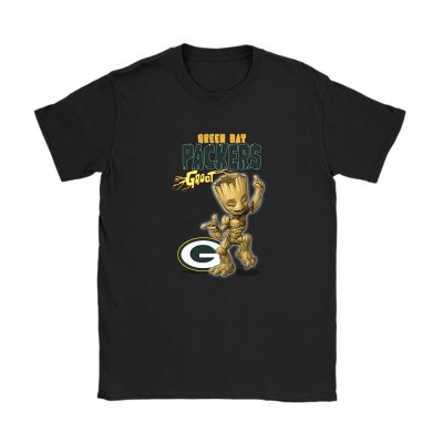 Groot NFL Green Bay Packers Unisex T-Shirt Cotton Tee TAT13044