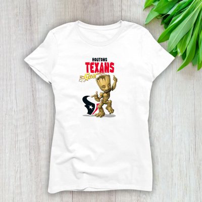 Groot NFL Houston Texans Lady T-Shirt Women Tee LTL13052