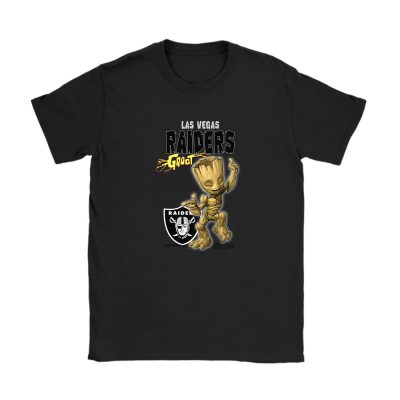 Groot NFL Las Vegas Raiders Unisex T-Shirt Cotton Tee TAT13081