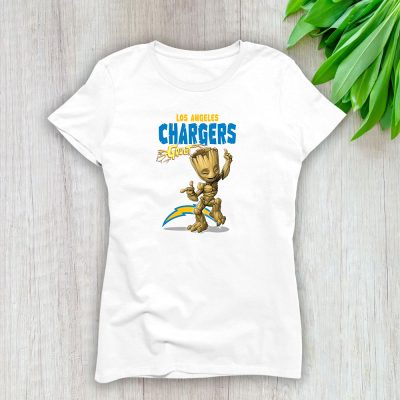 Groot NFL Los Angeles Chargers Lady T-Shirt Women Tee LTL13071