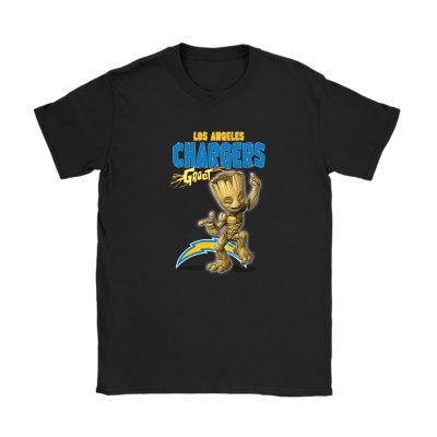 Groot NFL Los Angeles Chargers Unisex T-Shirt Cotton Tee TAT13071