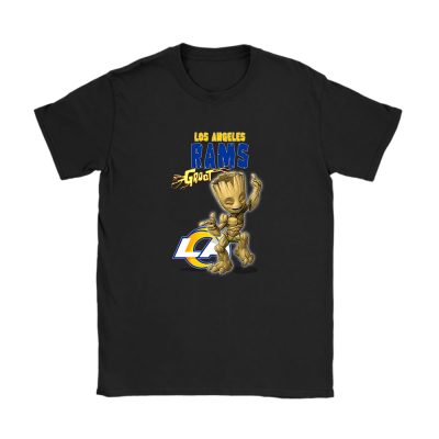 Groot NFL Los Angeles Rams Unisex T-Shirt Cotton Tee TAT13079