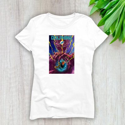 Groot NFL Miami Dolphins Lady T-Shirt Women Tee LTL13089