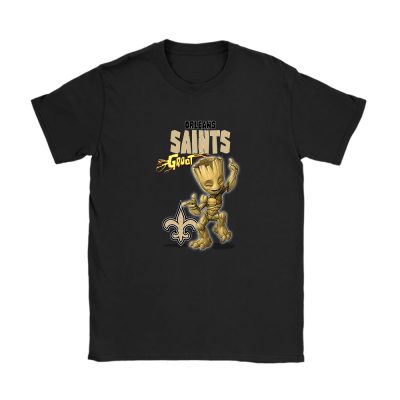 Groot NFL New Orleans Saints Unisex T-Shirt Cotton Tee TAT13124