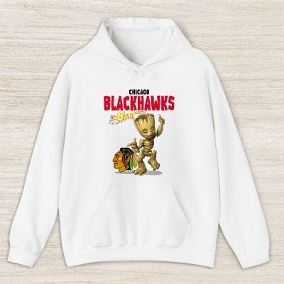 Groot NHL Chicago Blackhawks Unisex Hoodie TAH12995