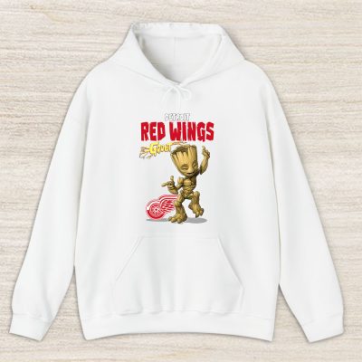 Groot NHL Detroit Red Wings Unisex Hoodie TAH13039