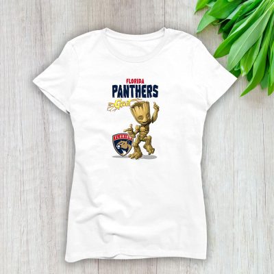 Groot NHL Florida Panthers Lady T-Shirt Women Tee LTL13043