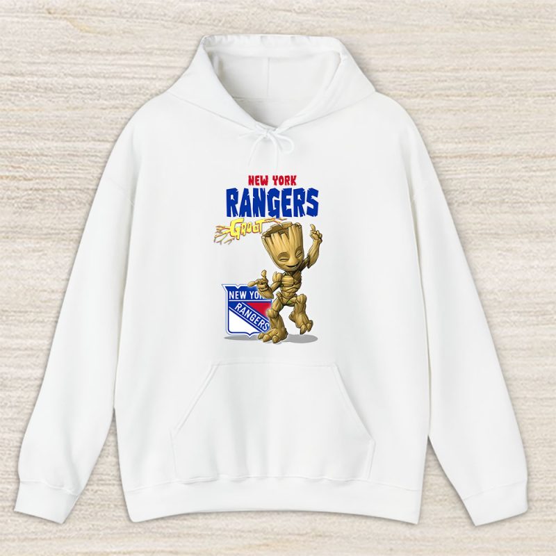 Groot NHL New York Rangers Unisex Hoodie TAH13123