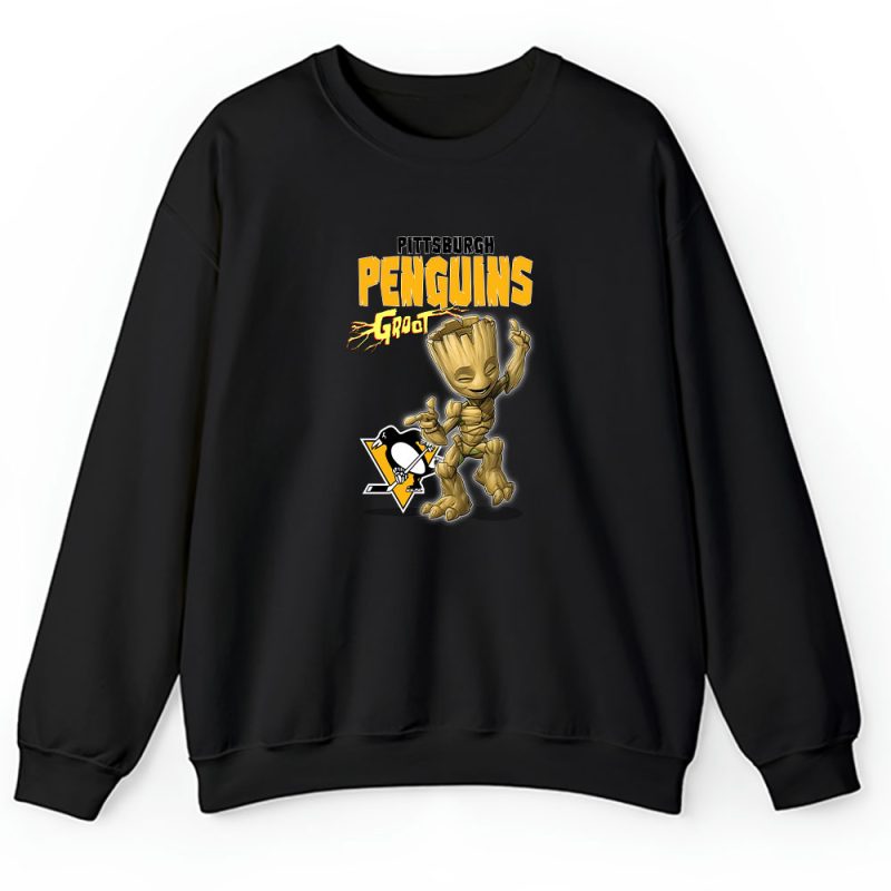 Groot NHL Pittsburgh Penguins Unisex Sweatshirt TAS13149