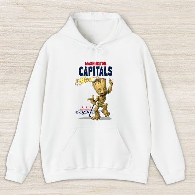 Groot NHL Washington Capitals Unisex Hoodie TAH13199