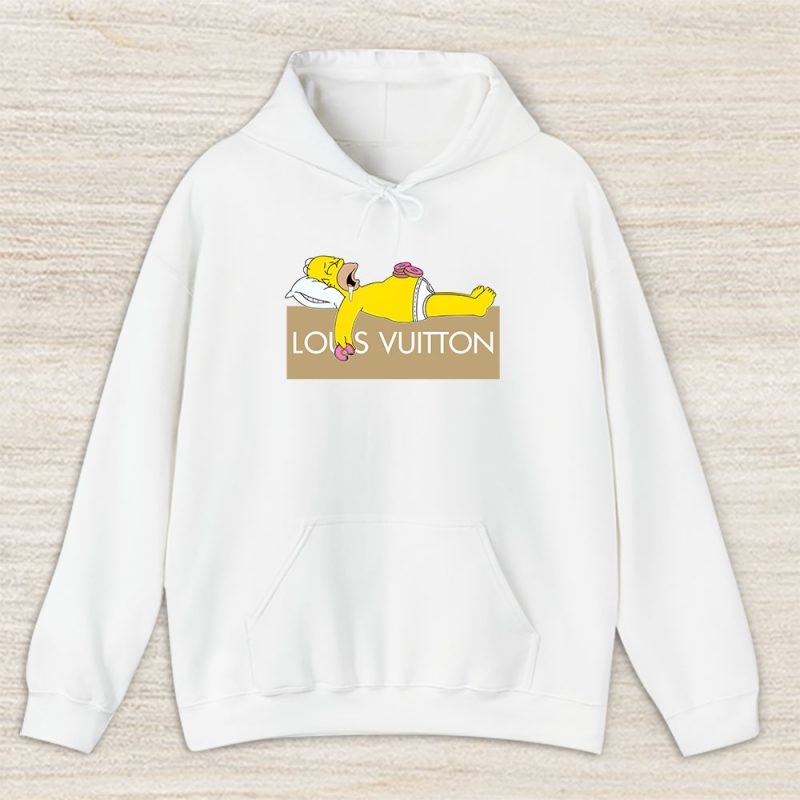 Homer Simpson Louis Vuitton Unisex Hoodie TAH14318