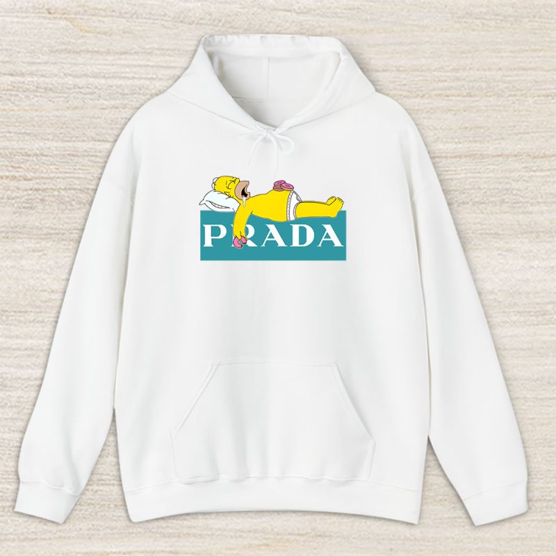 Homer Simpson Prada Unisex Hoodie TAH14319