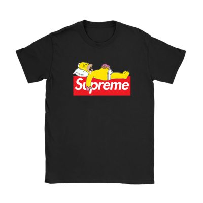 Homer Simpson Supreme Unisex T-Shirt Cotton Tee TAT14320