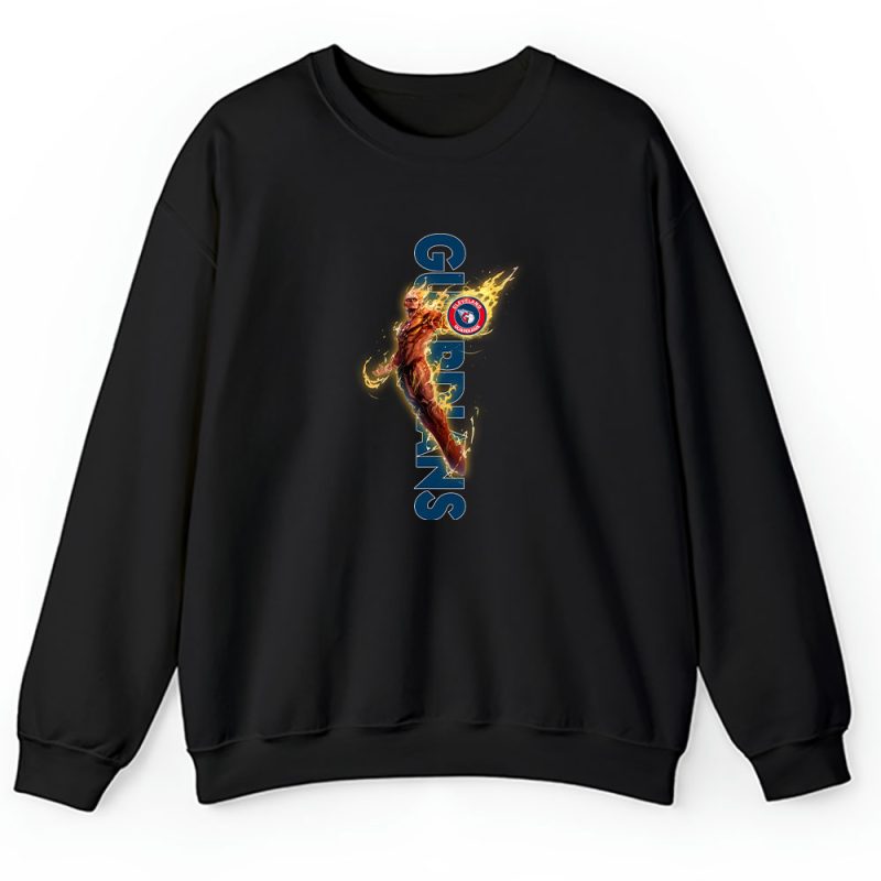 Human Torch MLB Cleveland Guardians Unisex Sweatshirt TAS13229