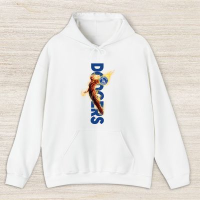 Human Torch MLB Los Angeles Dodgers Unisex Hoodie TAH13263