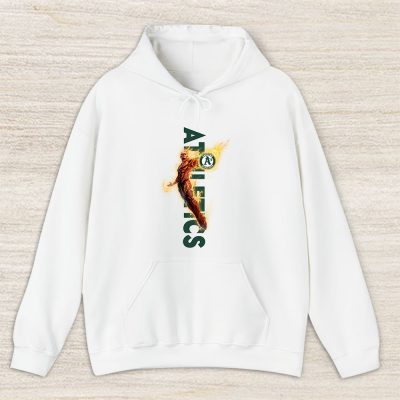 Human Torch MLB Oakland Athletics Unisex Hoodie TAH13290