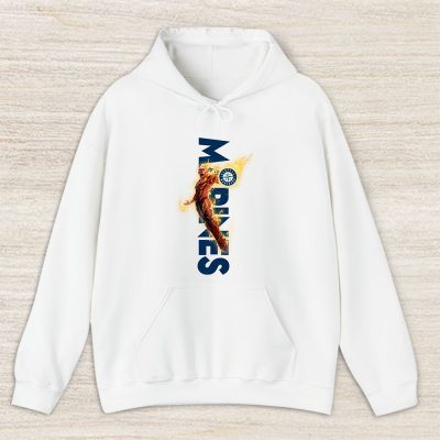 Human Torch MLB Seattle Mariners Unisex Hoodie TAH13309