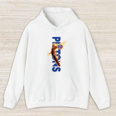 Human Torch NBA Detroit Pistons Unisex Hoodie TAH13242