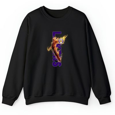 Human Torch NBA Los Angeles Lakers Unisex Sweatshirt TAS13265