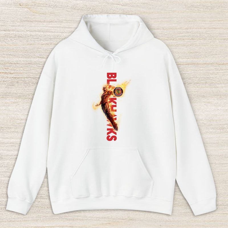 Human Torch NHL Chicago Blackhawks Unisex Hoodie TAH13223