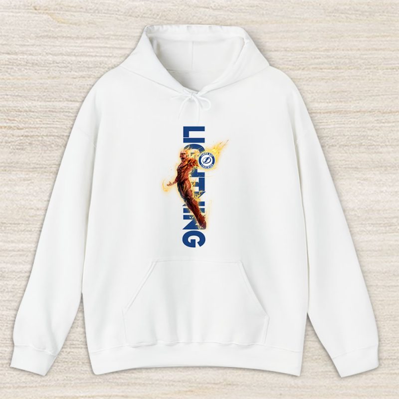 Human Torch NHL Tampa Bay Lightning Unisex Hoodie TAH13314