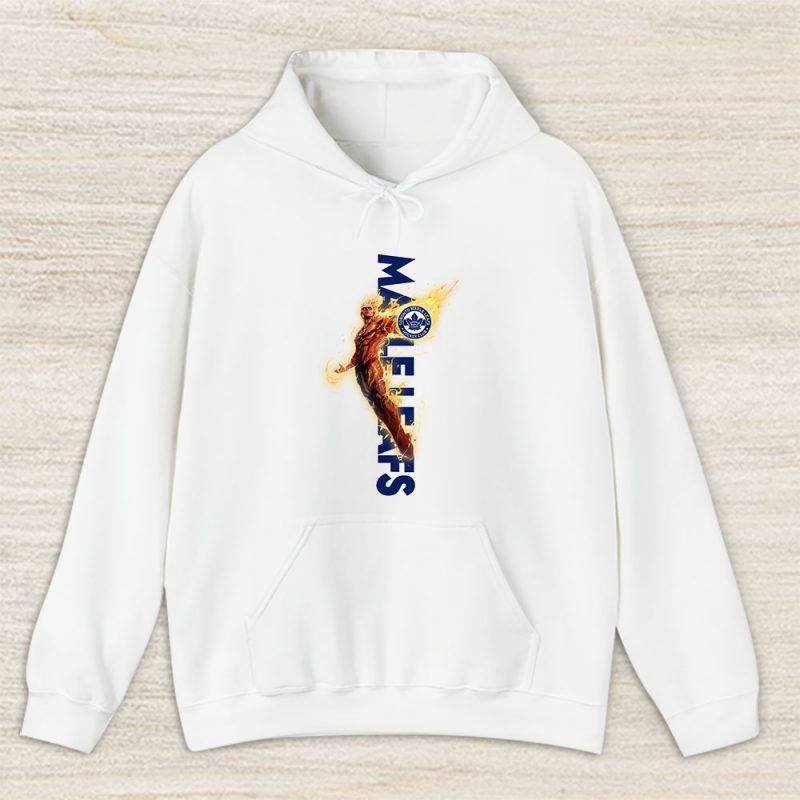 Human Torch NHL Toronto Maple Leafs Unisex Hoodie TAH13320