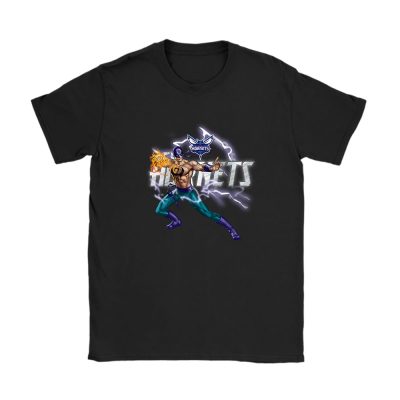 Iron Fist NBA Charlotte Hornets Unisex T-Shirt Cotton Tee TAT13373