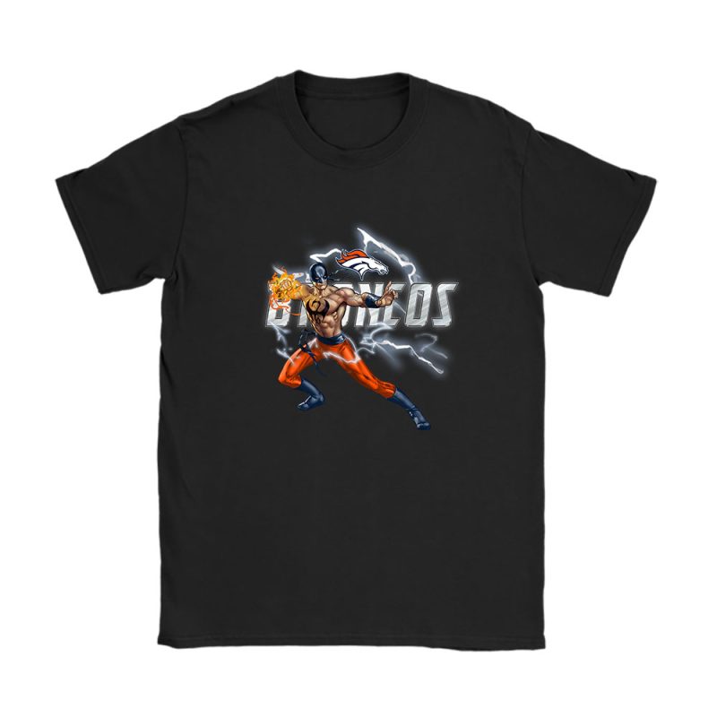 Iron Fist NFL Denver Broncos Unisex T-Shirt Cotton Tee TAT13380