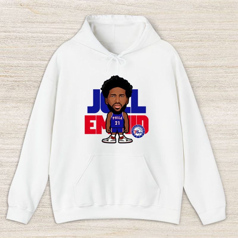 Joel Embiid 21 X Philadelphia 76ers Basketball Team X 90s Style Vintage Unisex Hoodie TAH12877