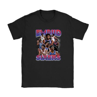 Joel Embiid 21 X Philadelphia 76ers Basketball Team X 90s Style Vintage Unisex T-Shirt TAT12878