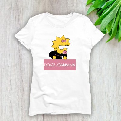 Lisa Simpson Dolce & Gabbana Lady T-Shirt Women Tee LTL14322