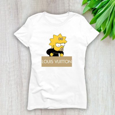 Lisa Simpson Louis Vuitton Lady T-Shirt Women Tee LTL14324