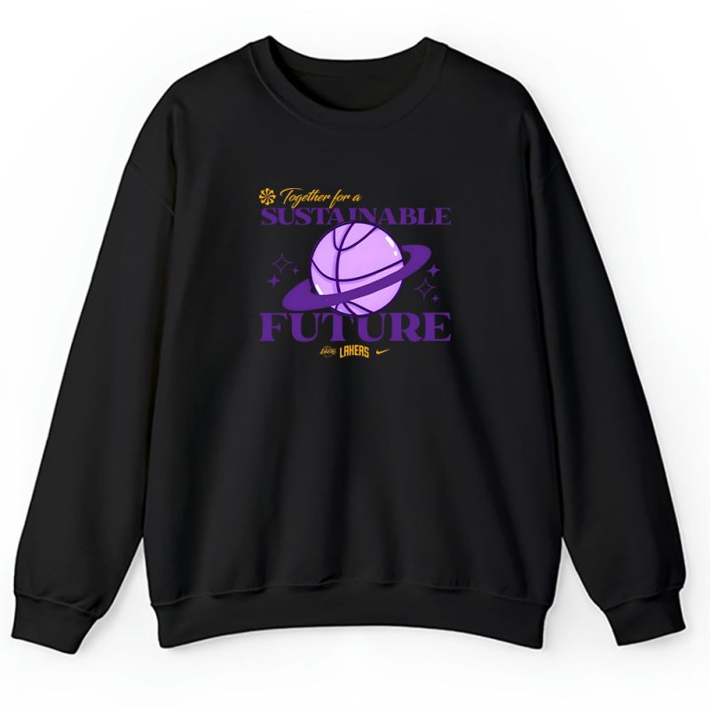 Los Angeles Lakers Team Basketball X Move To Zero Unisex Sweatshirt TAS13914