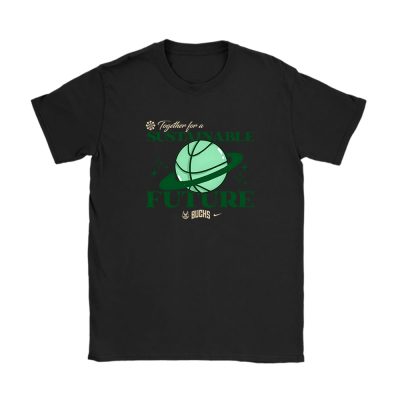 Milwaukee Bucks Team Basketball X Move To Zero Unisex T-Shirt Cotton Tee TAT13922