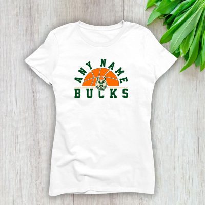 Milwaukee Bucks Team Basketball X Sports Fan Gift Lady T-Shirt Women Tee LTL13892