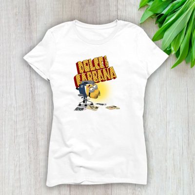 Minions Despicable Me Dolce & Gabbana Lady T-Shirt Women Tee LTL13332