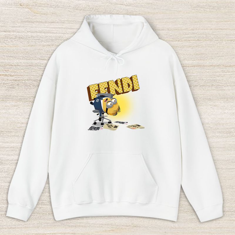 Minions Despicable Me Fendi Unisex Hoodie TAH13334