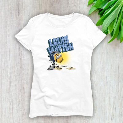 Minions Despicable Me Louis Vuitton Lady T-Shirt Women Tee LTL13339